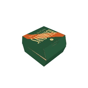 PIZZA三明治盒120x40x120mm