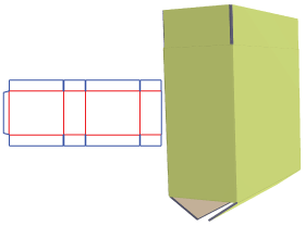 包装纸箱设计,封口纸箱,运输包装,外包装结构设计